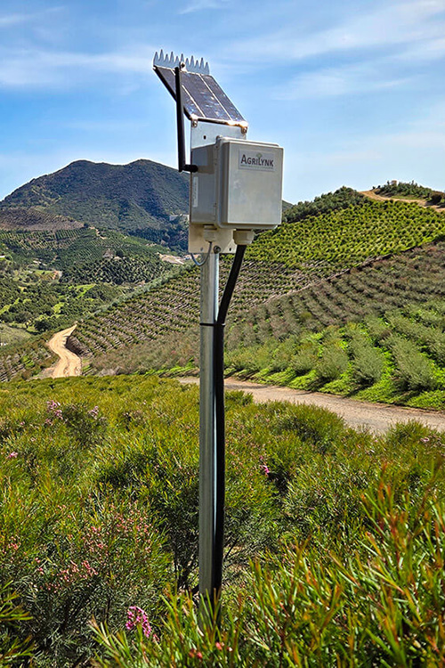 Agrilynk System Over a Valley